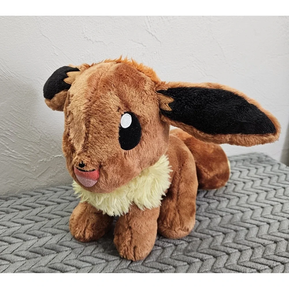 Build-A-Bear Workshop Pokemon Eevee Plush‎ Brown Stuffed Animal Toy BAB